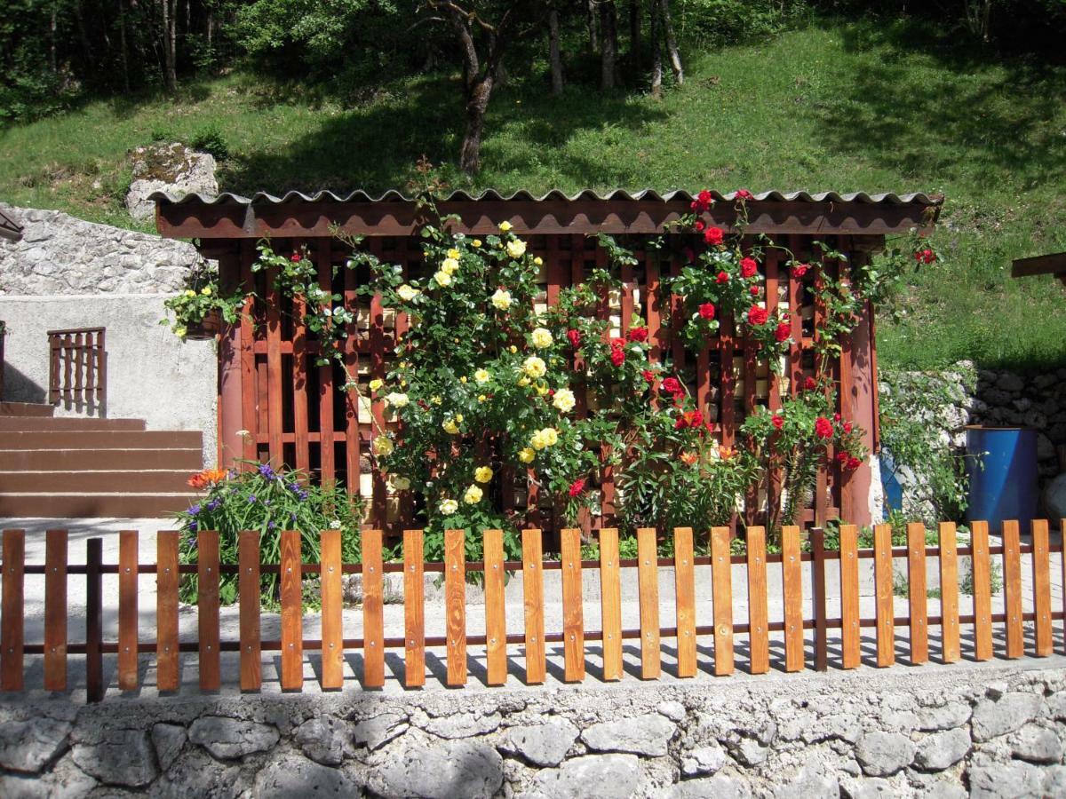 Apartmaji In Sobe Cuder Soča Esterno foto